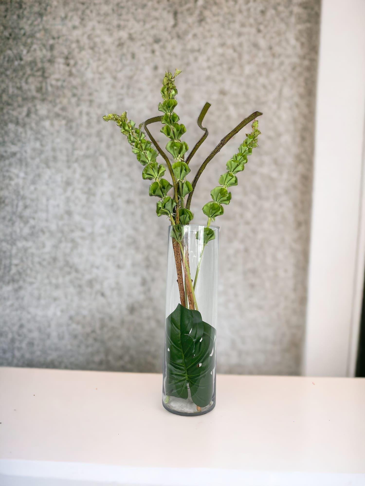 Campana De Irlanda Artificial 89cm Artificial | Estilo Natural para Interiores y Vitrinas-3