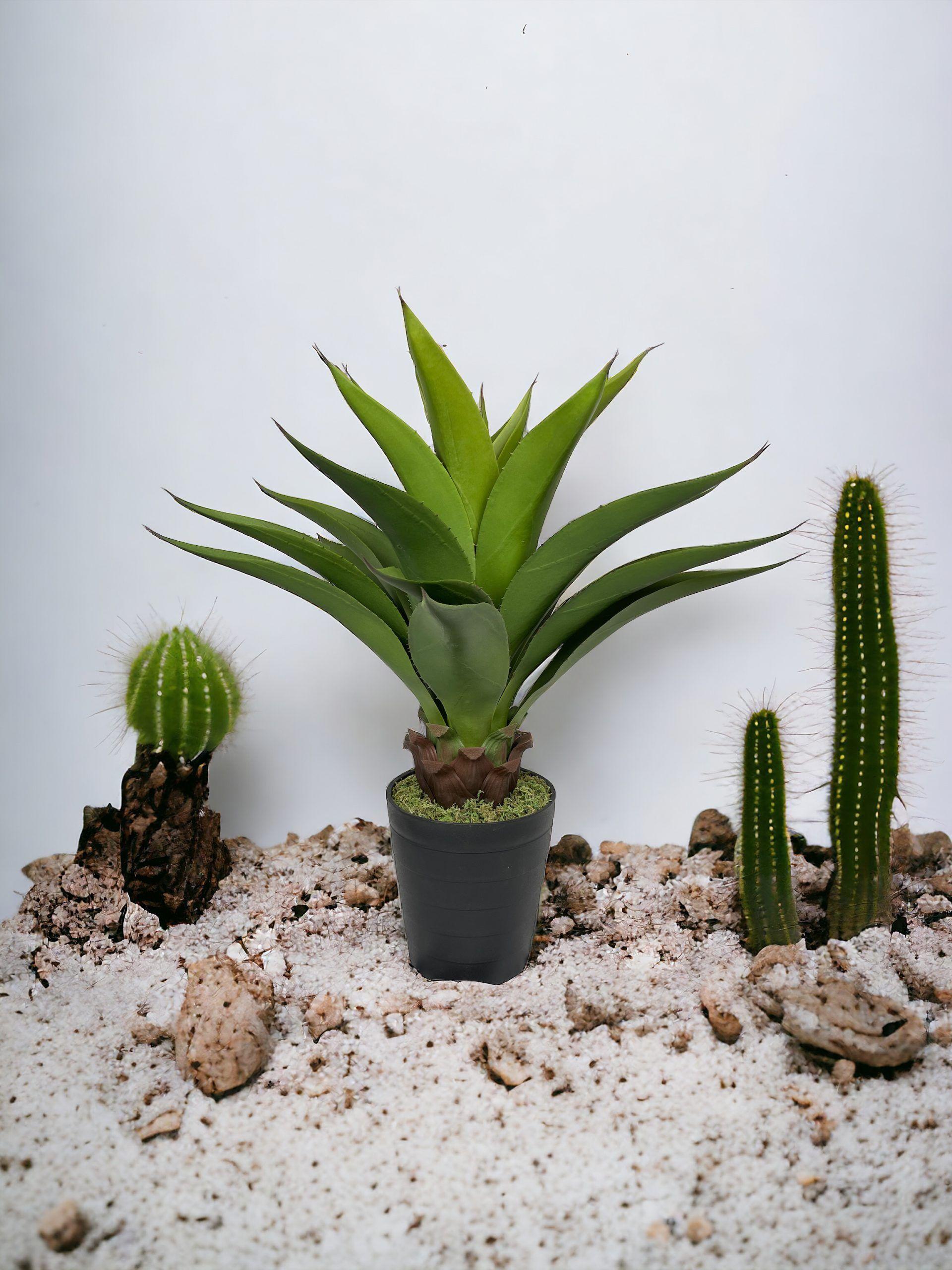 Planta Artificial Agave 75cm-3