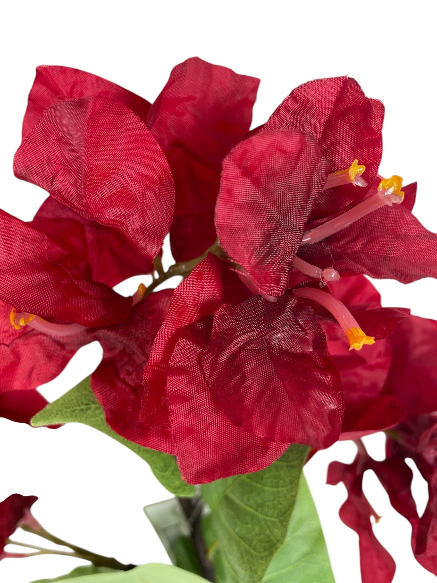 Buganvilla Roja 52 cm Artificial | Estilo Natural para Interiores y Vitrinas-2