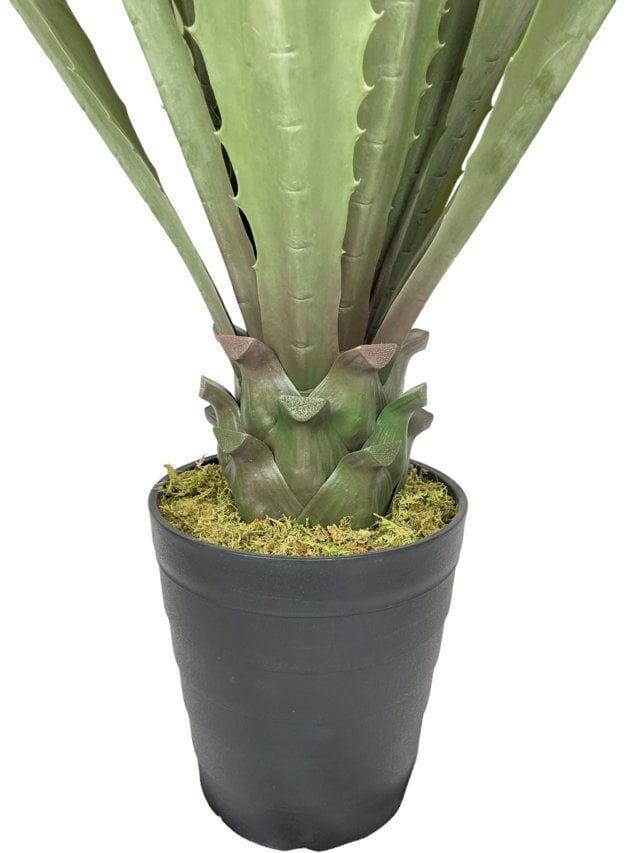 Agave Verde Acerrado de 98cm Artificial | Estilo Natural para Interiores y Vitrinas-3