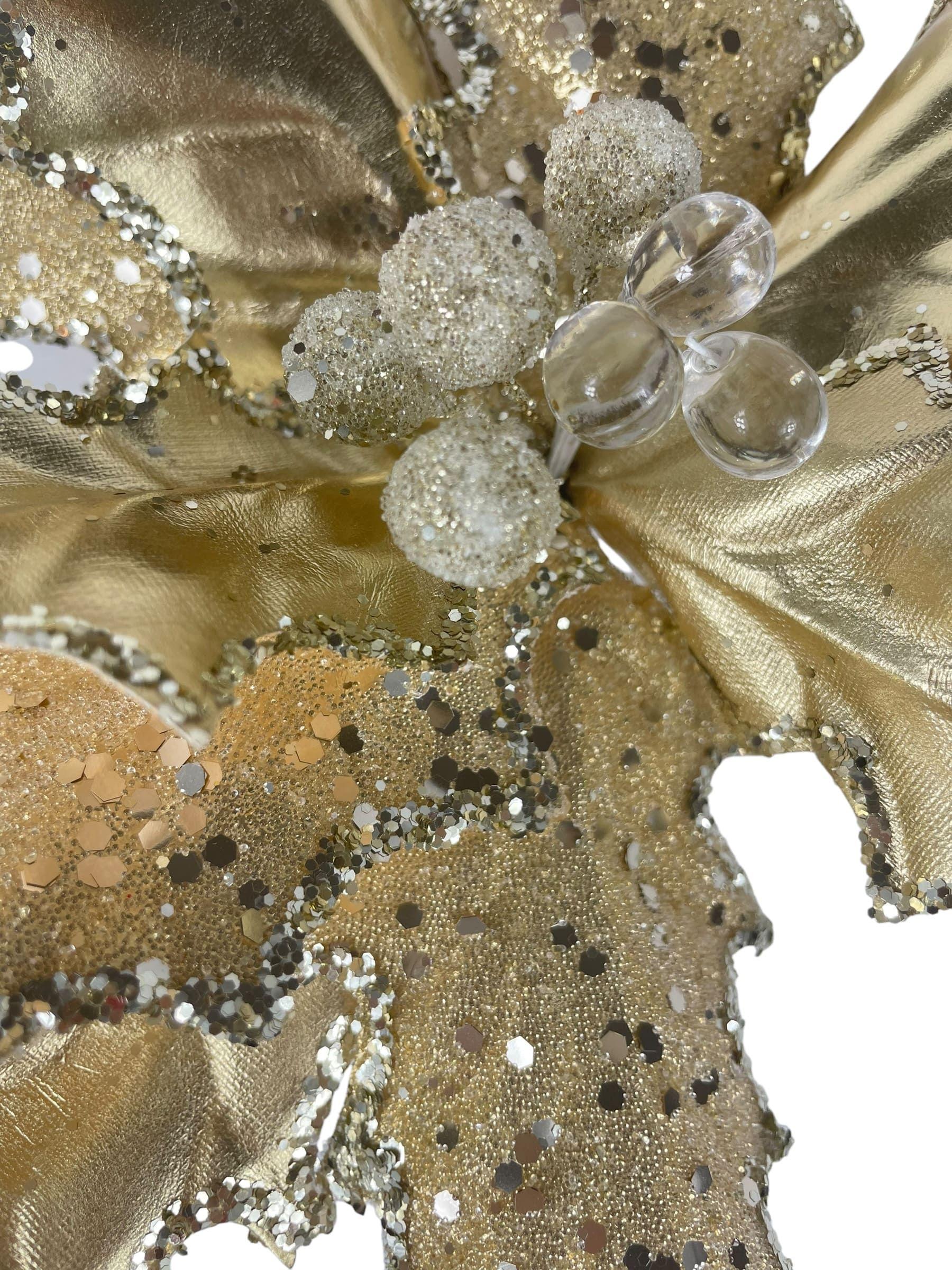 Poinsettia Champagne 30 cm-2