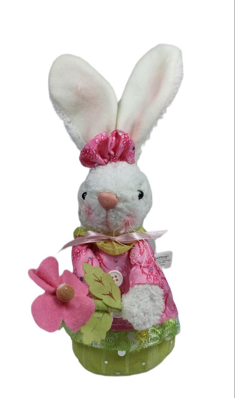 Peluche Conejo De Pascua Rosa 30Cm-0