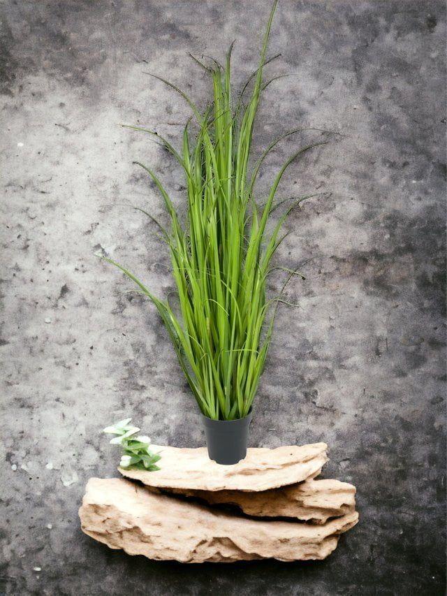 Pasto Crespo 122cm Artificial | Estilo Natural para Interiores y Vitrinas-2
