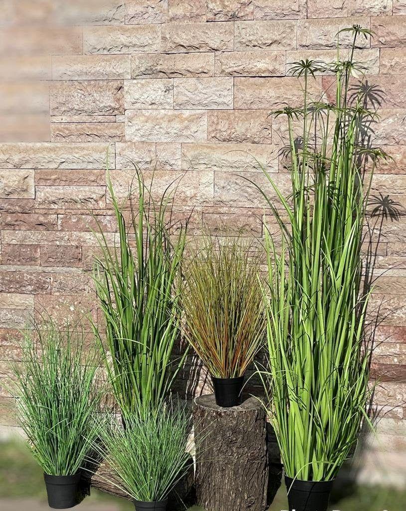 Pasto Crespo 122cm Artificial | Estilo Natural para Interiores y Vitrinas-3