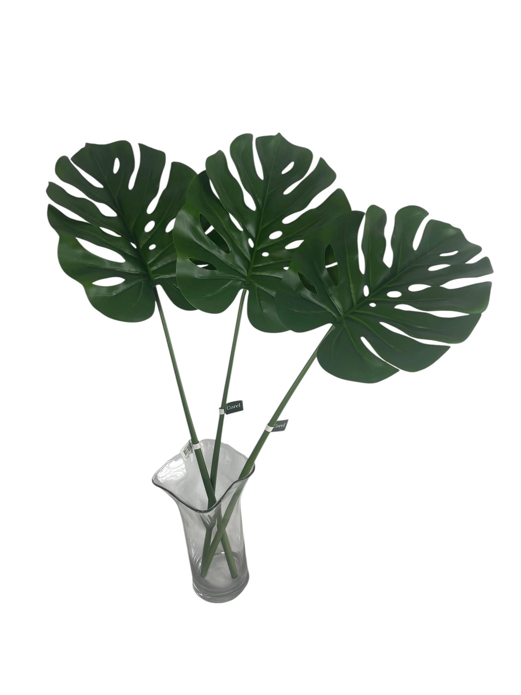 Hoja de Monstera 100cm Artificial | Estilo Natural para Interiores y Vitrinas-3