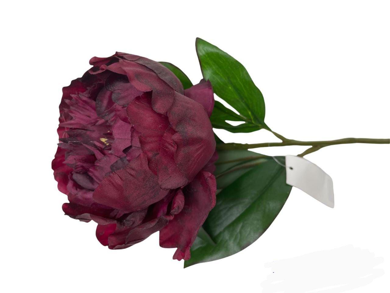 FLOR DECORATIVA COREL PEONIA BRANDY 45CM-1