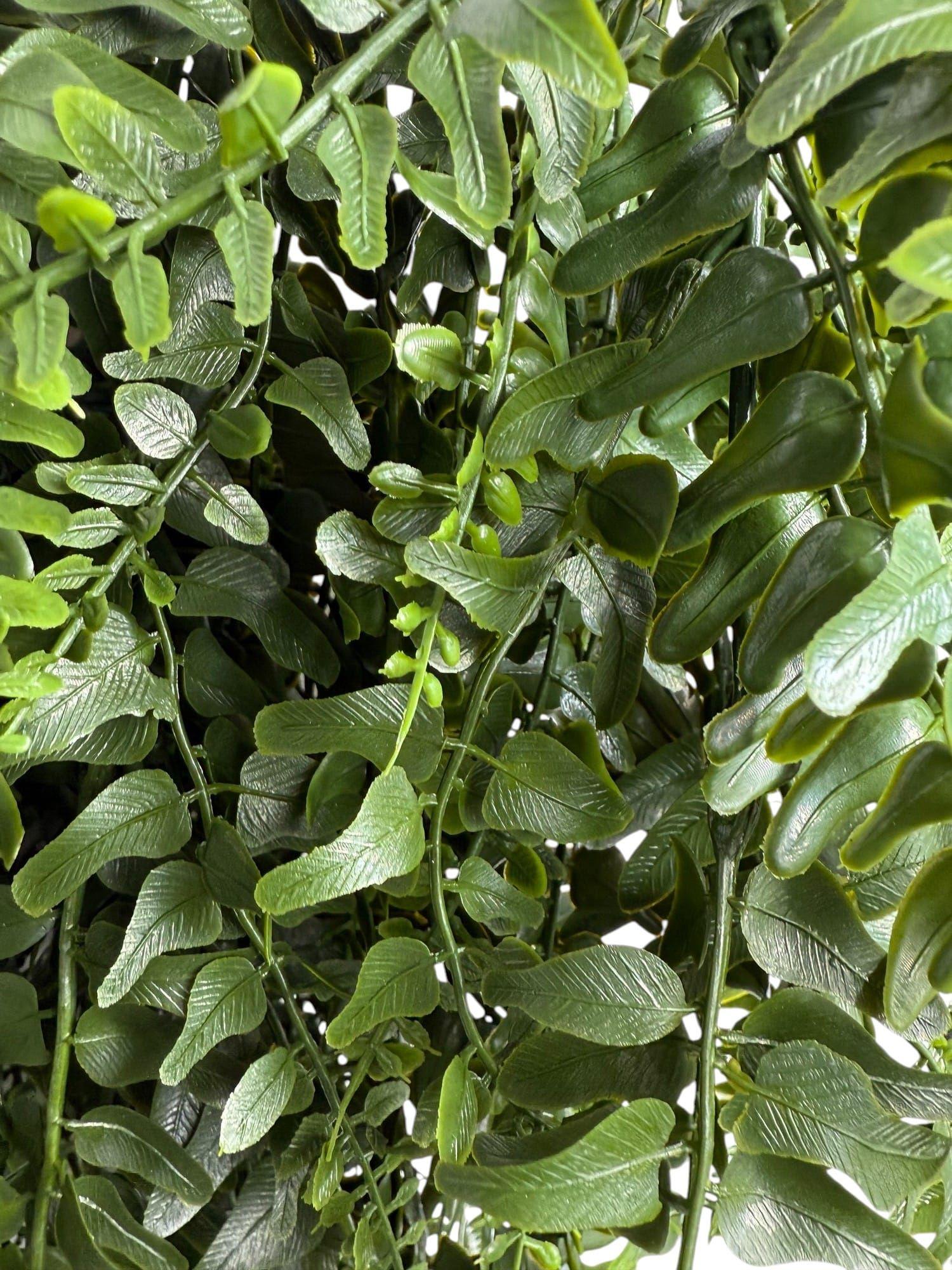 Helecho Colgante 69 cm UV Artificial | Estilo Natural para Interiores y Vitrinas-2