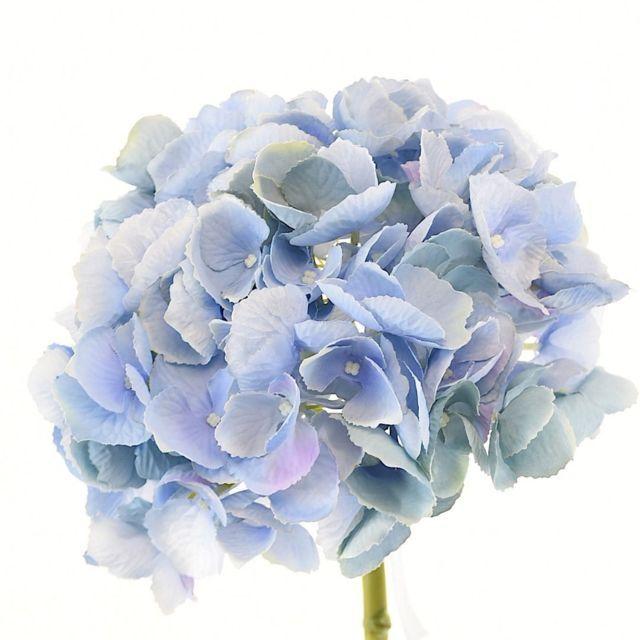 Hortensia Celeste 50cm Artificial | Estilo Natural para Interiores y Vitrinas-2