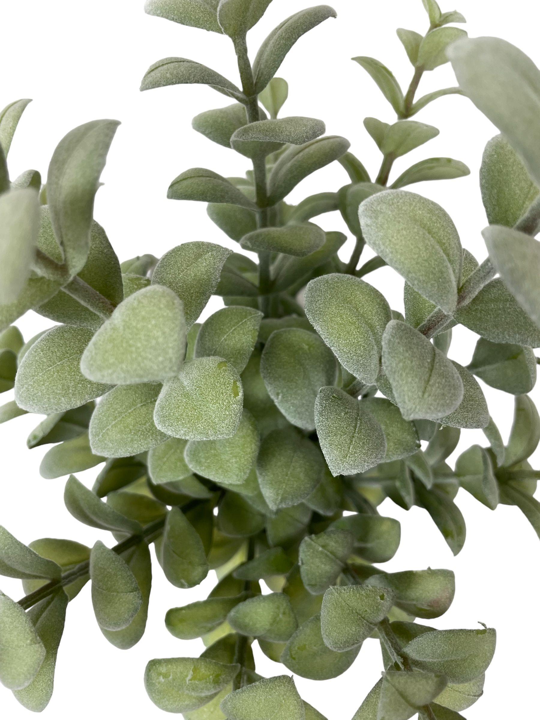 Ramo Decorativa Arbusto Money Gris-2