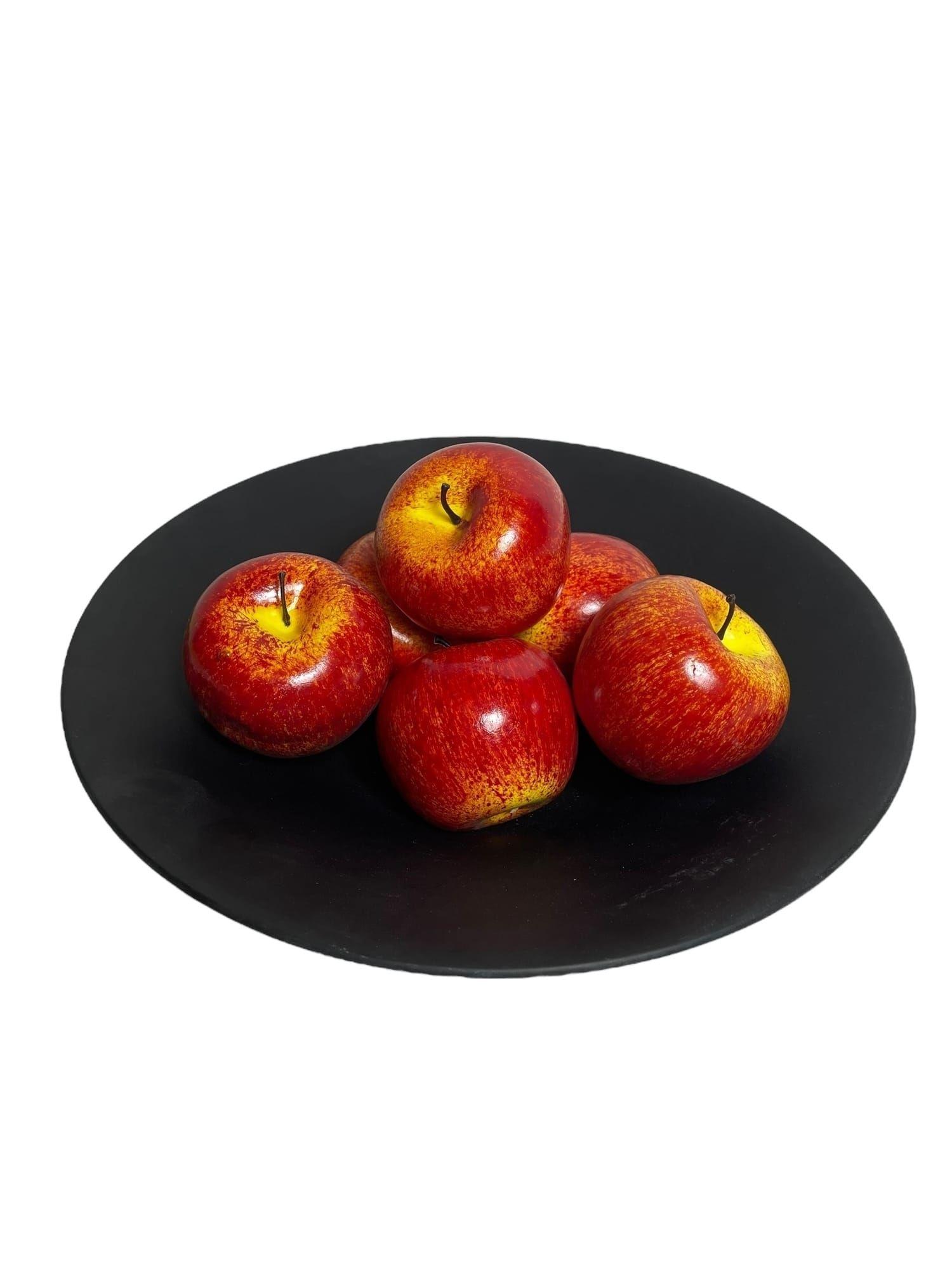 Manzana Roja Grande Artificial | Estilo Natural para Interiores y Vitrinas-3