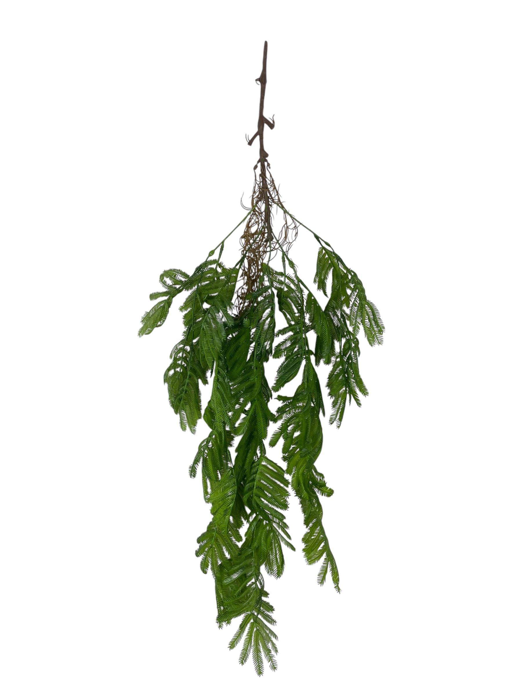 Ramo Colgante Mimosa 80cm Artificial | Estilo Natural para Interiores y Vitrinas-3