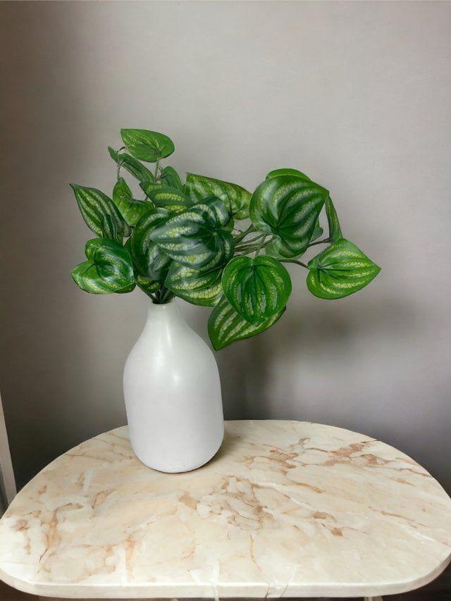 Hoja de Sandia 30cm Artificial | Estilo Natural para Interiores y Vitrinas-3