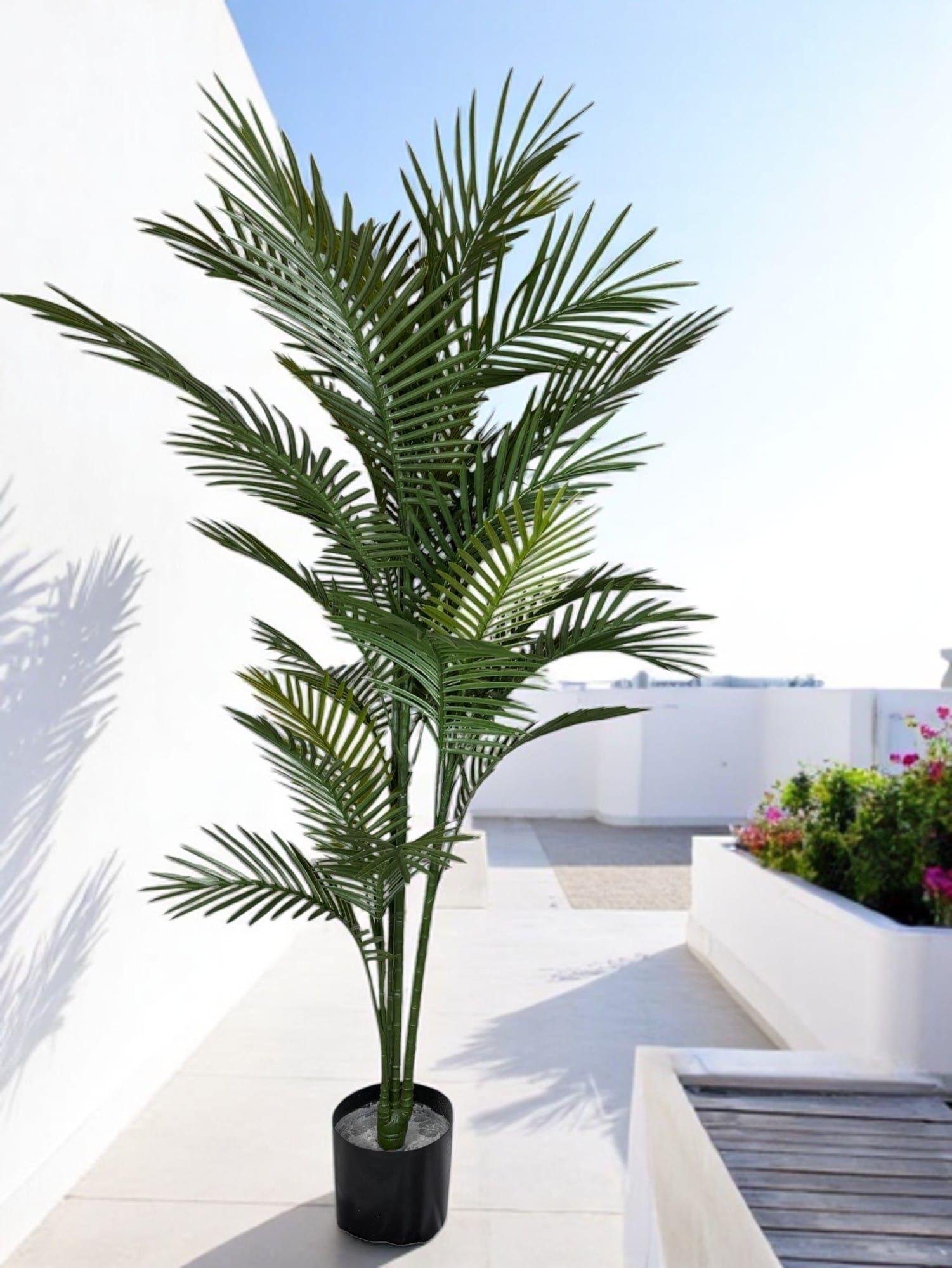 Palmera Robeline 150cm UV Artificial | Estilo Natural para Interiores y Vitrinas-3