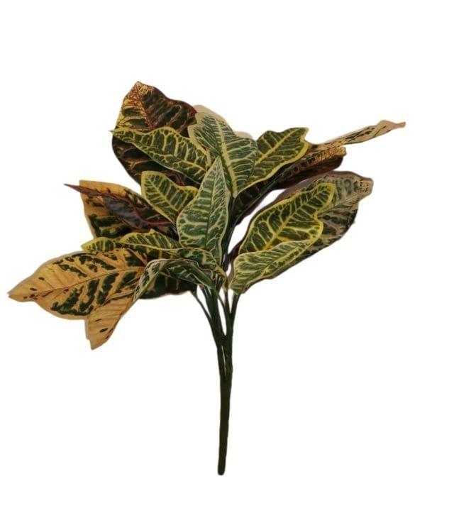 Ramo Crotón 55cm Artificial | Estilo Natural para Interiores y Vitrinas-3