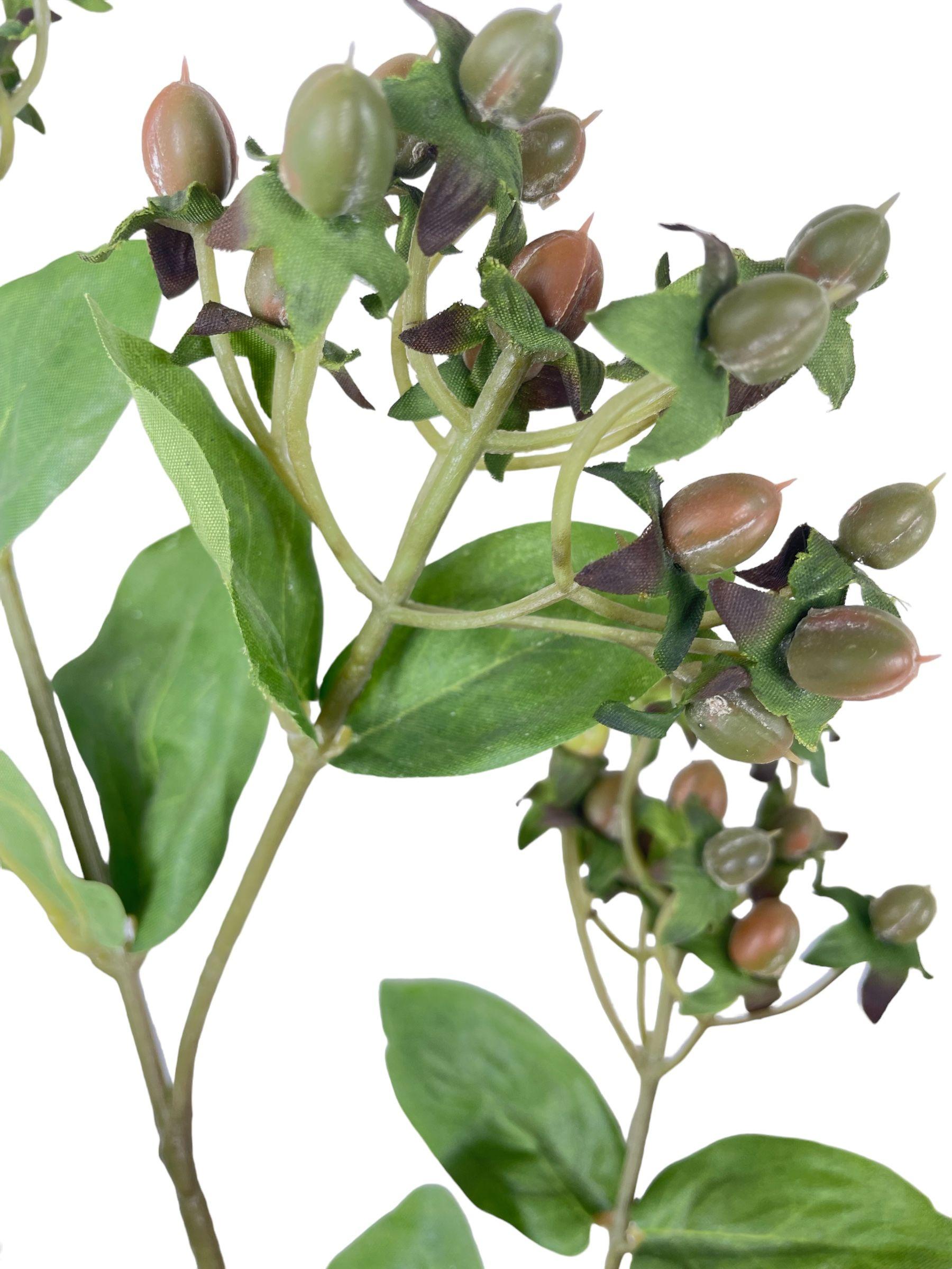 Flor Decorativa Rama Hypericum 84Cm-1