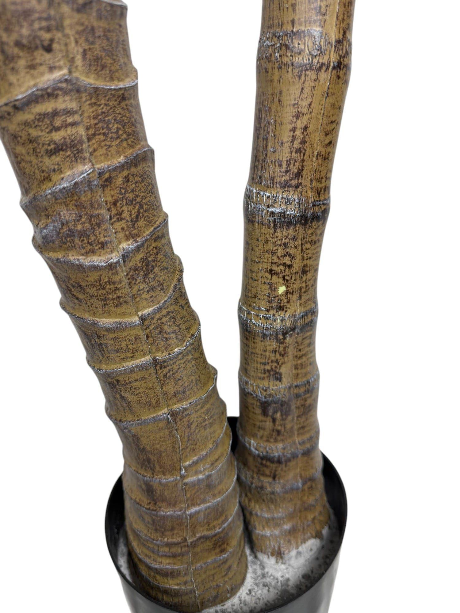 Árbol Artificial de Yuca 120 cm UV Artificial | Estilo Natural para Interiores y Vitrinas-2