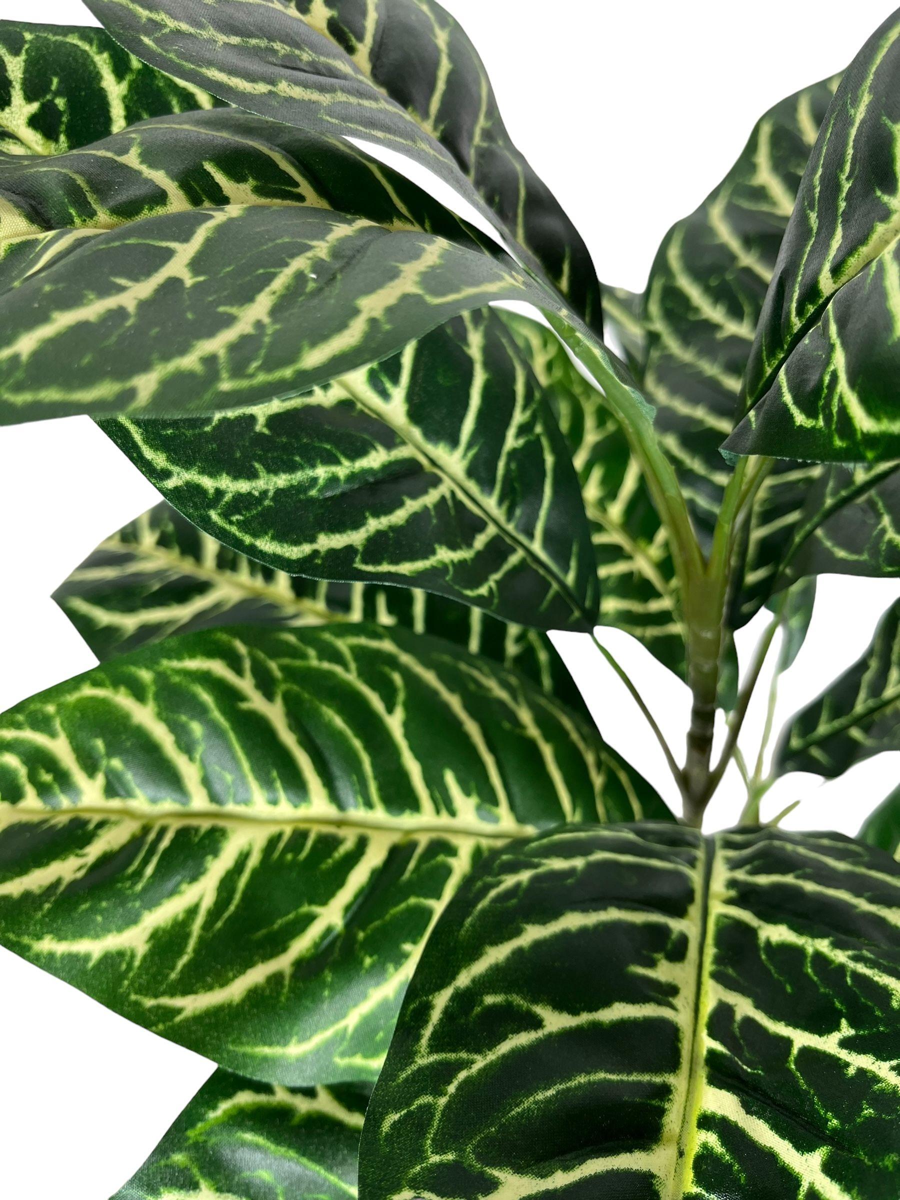 Planta Decorativa Ramo Zebra Uv 56cm-2