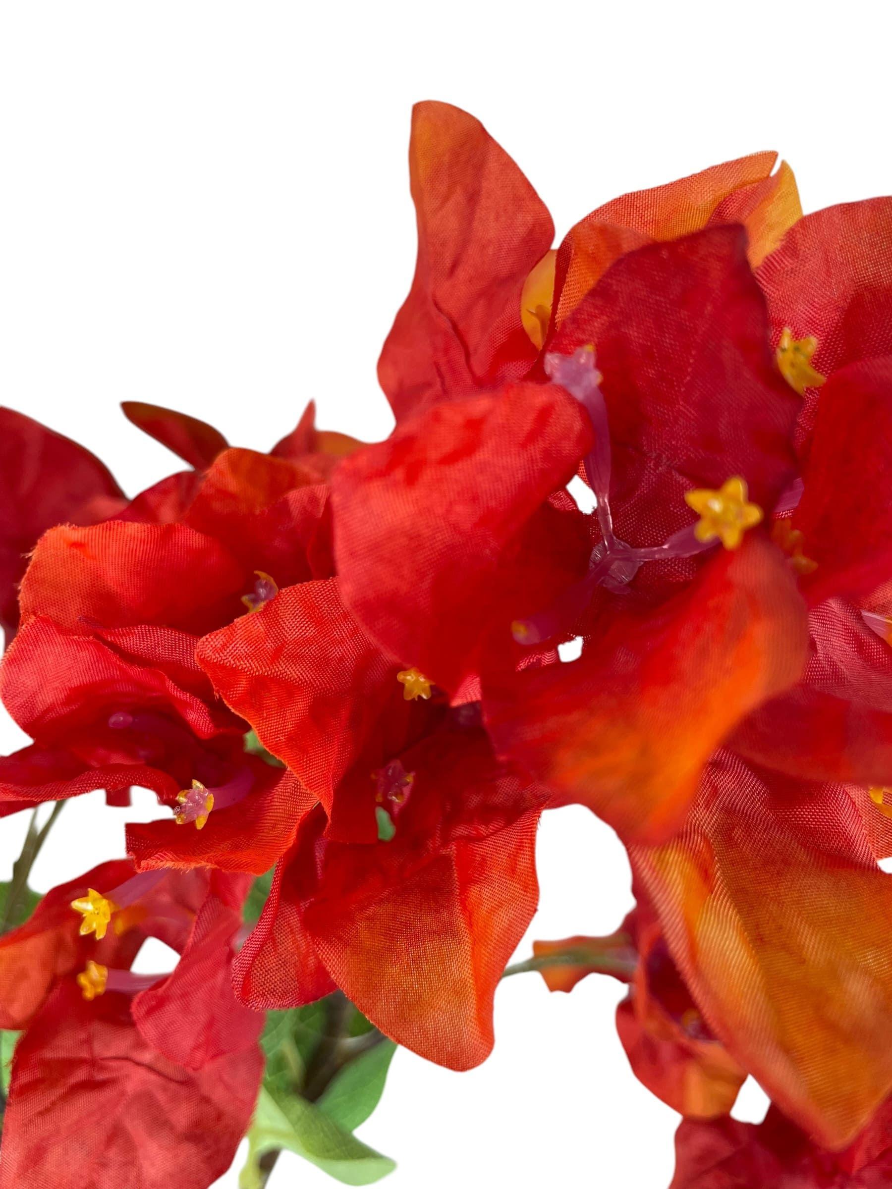 Buganvilla Naranja 52 cm Artificial | Estilo Natural para Interiores y Vitrinas-3