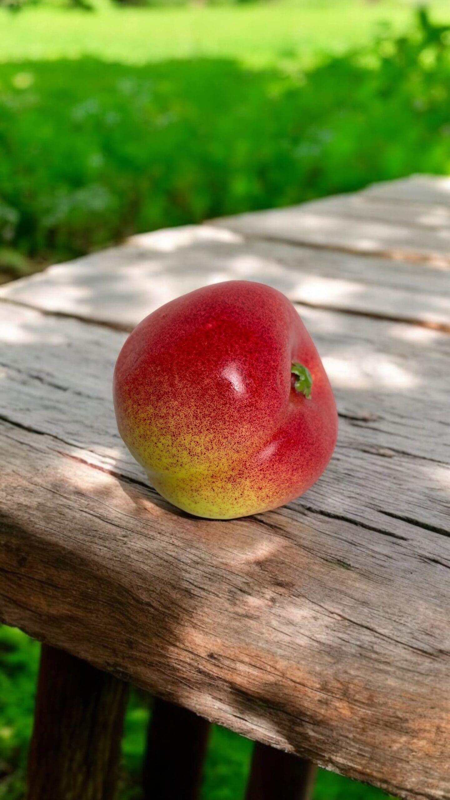 Durazno Nectarin Artificial Artificial | Estilo Natural para Interiores y Vitrinas-2