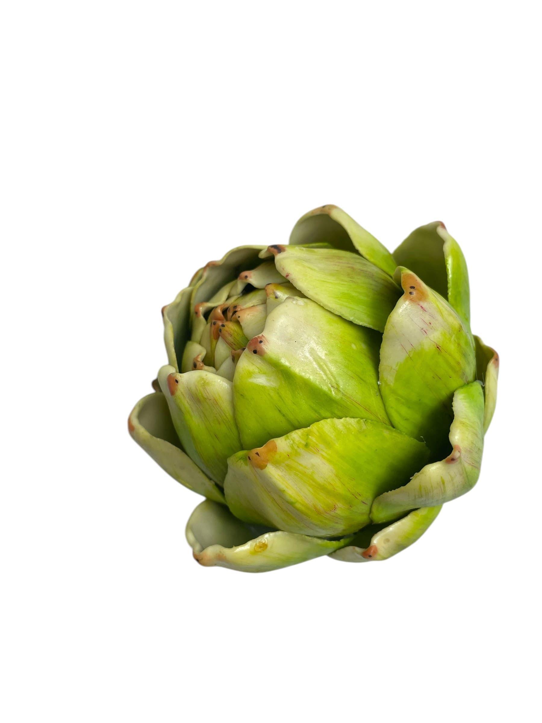 Alcachofa Artificial Corel Artificial | Estilo Natural para Interiores y Vitrinas-2