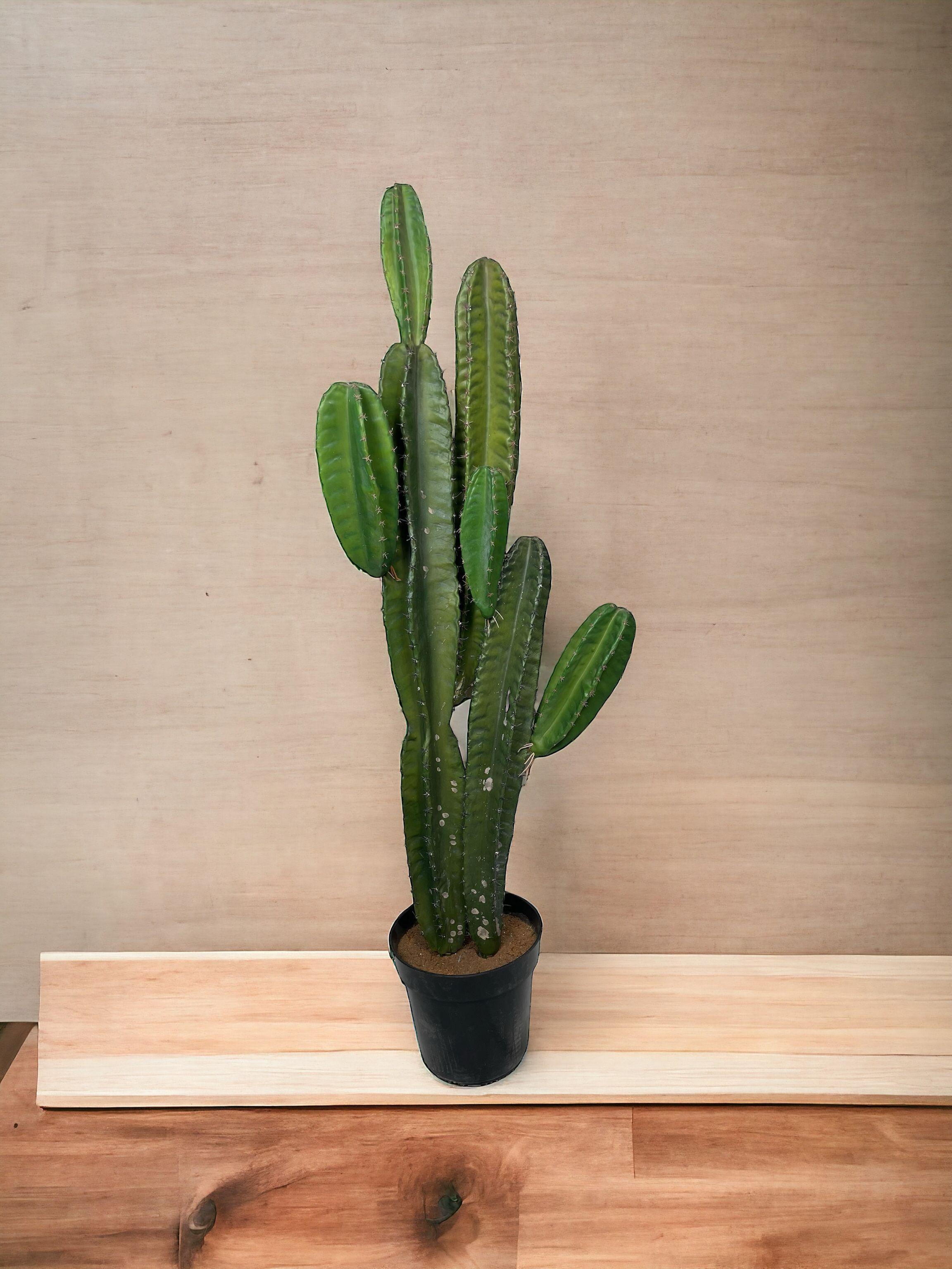 Cactus Decorativo Verde Oscuro 110 Cm-3