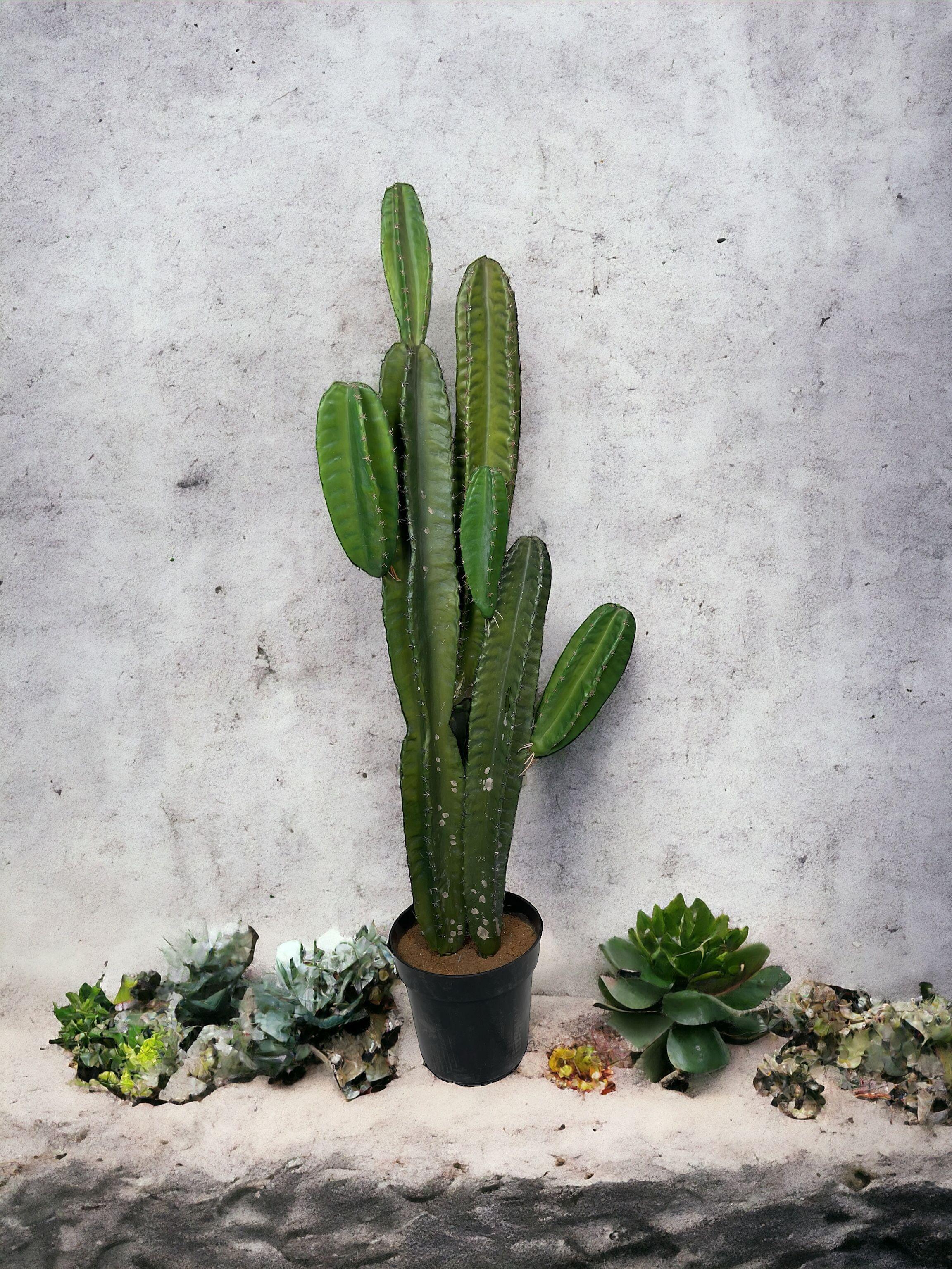 Cactus Decorativo Verde Oscuro 110 Cm-4