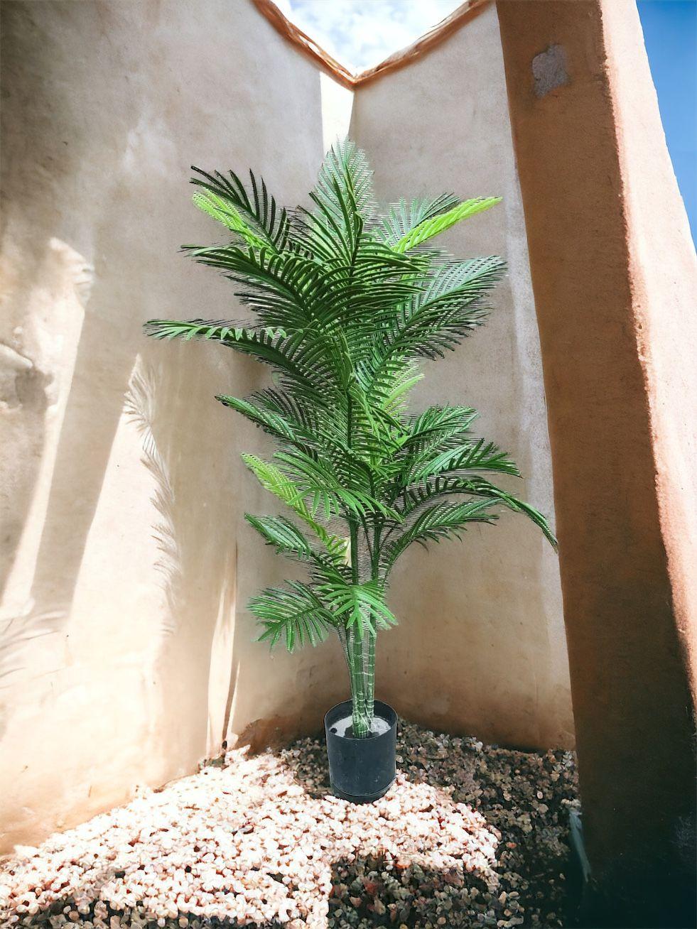PLANTA DECORATIVA COREL PALMERA ROBELINI 150CM CON FILTRO UV-2