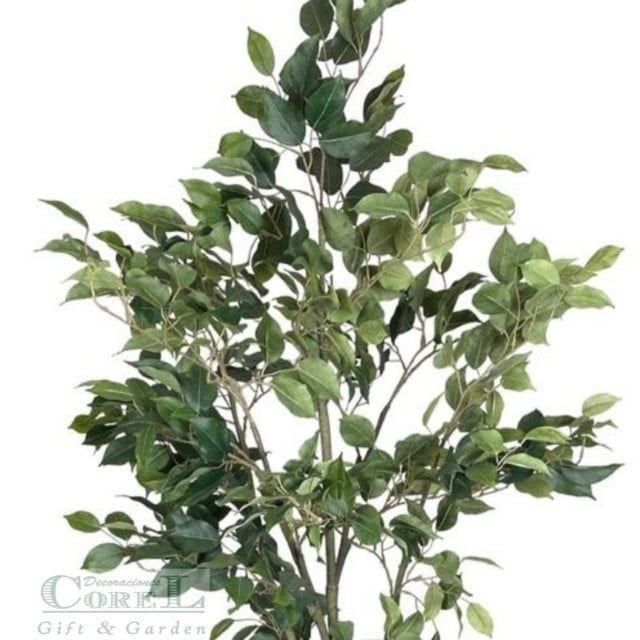 Árbol Artificial Ficus 150cm Artificial | Estilo Natural para Interiores y Vitrinas-3