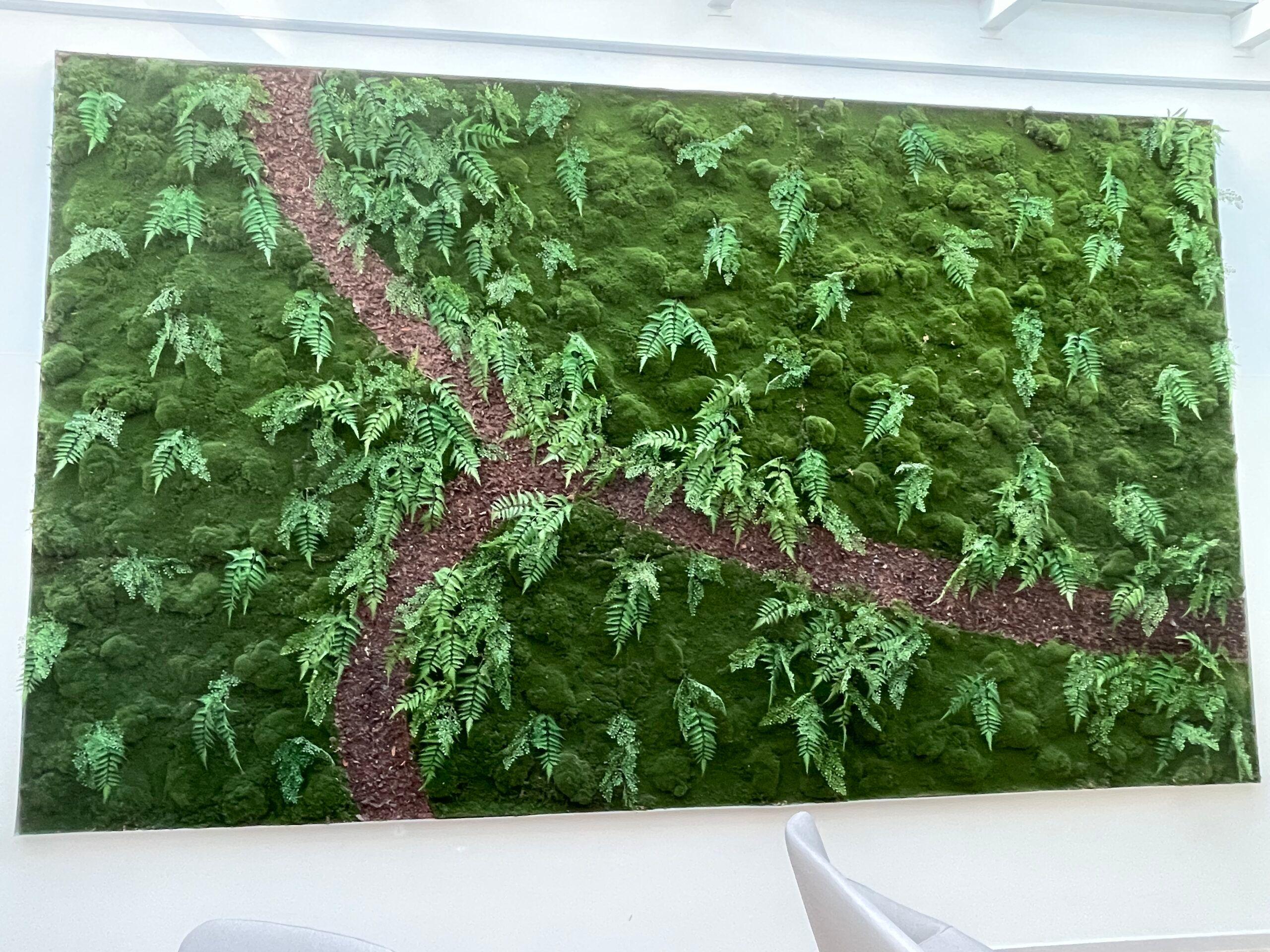 Carpeta De Musgo 100cm Artificial | Estilo Natural para Interiores y Vitrinas-4