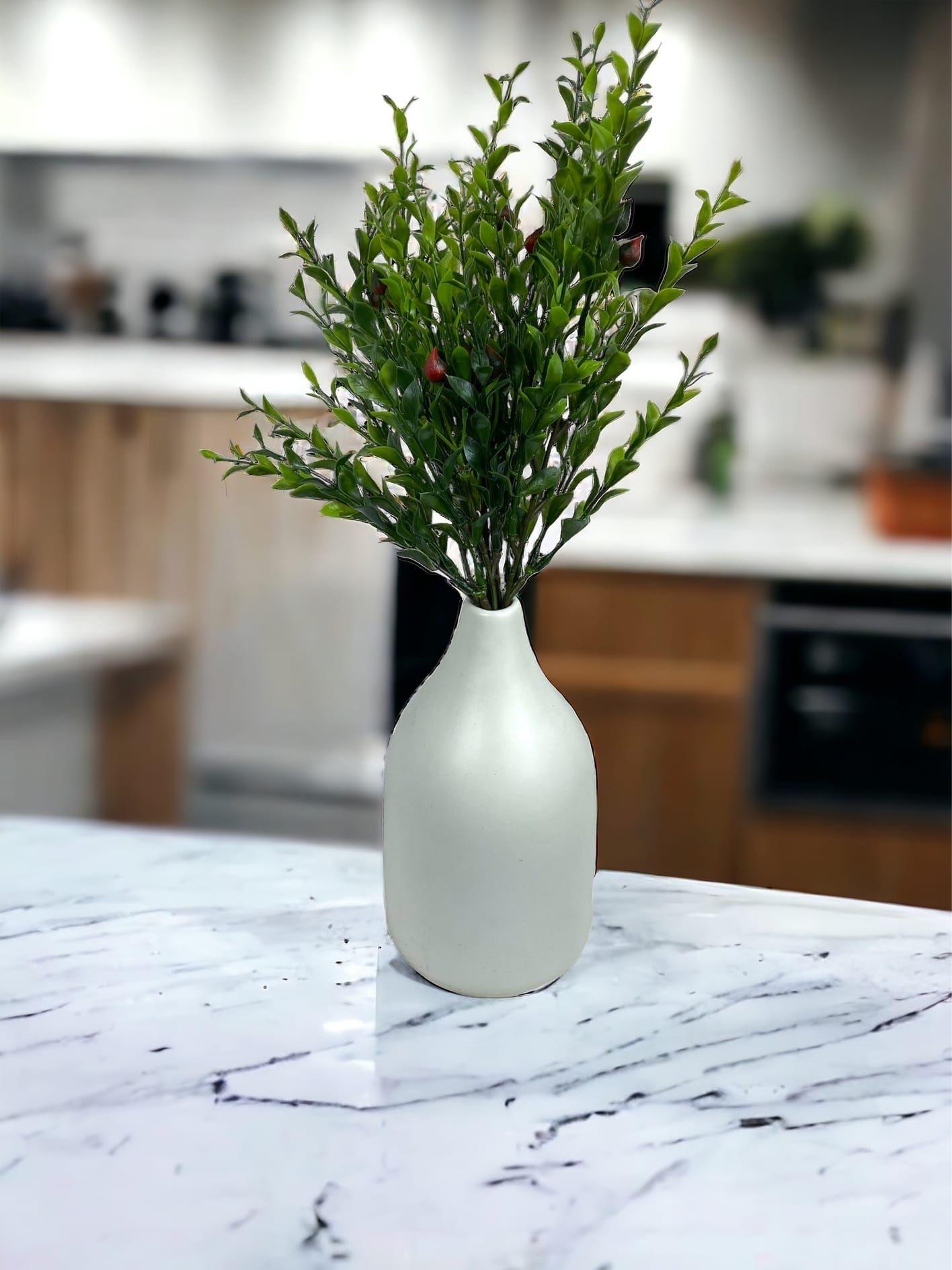 Ramo Box Con Fruto Rojo Artificial | Estilo Natural para Interiores y Vitrinas-4