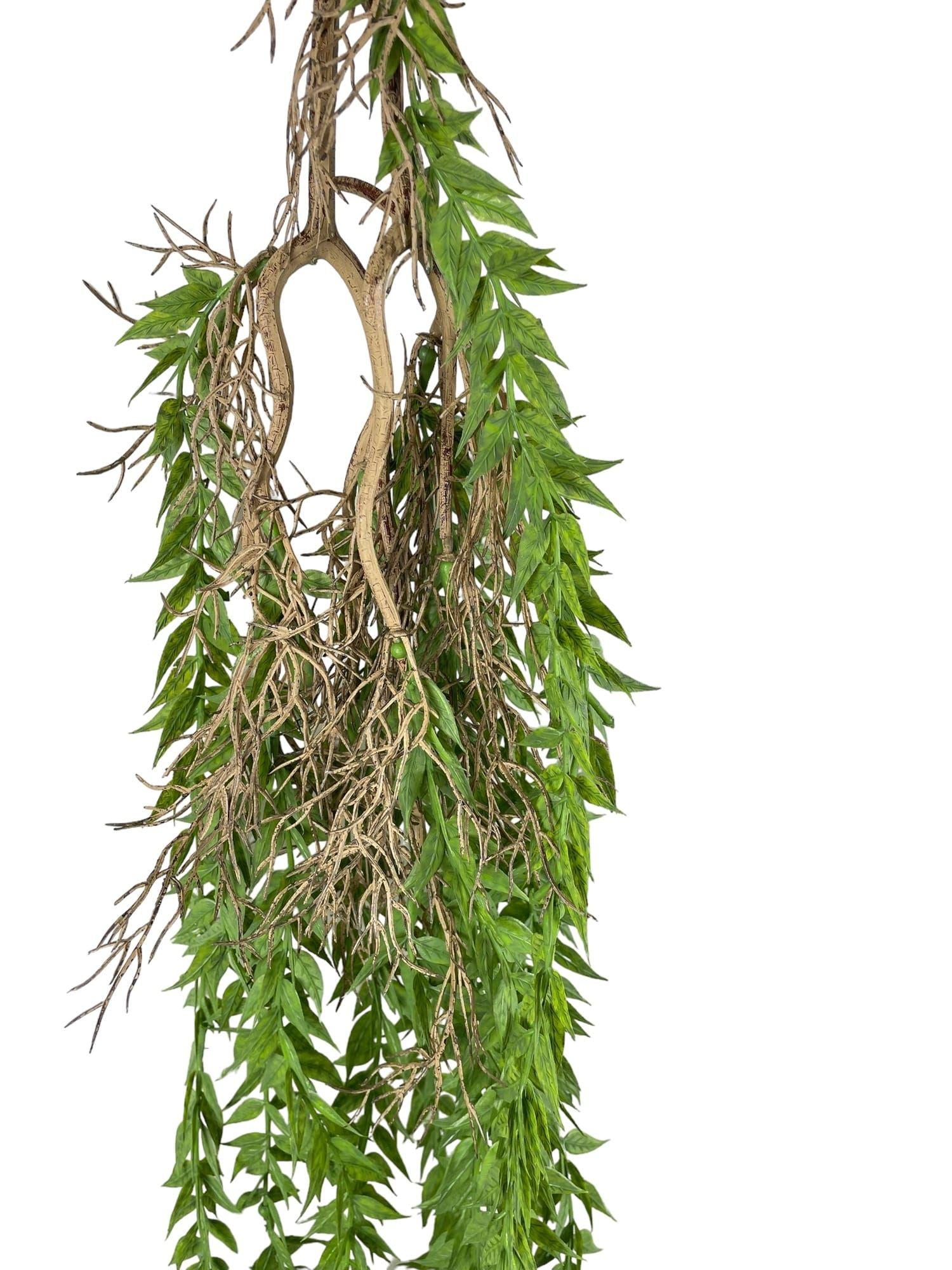 Ramo Colgante Sauce 110cm Artificial | Estilo Natural para Interiores y Vitrinas-2