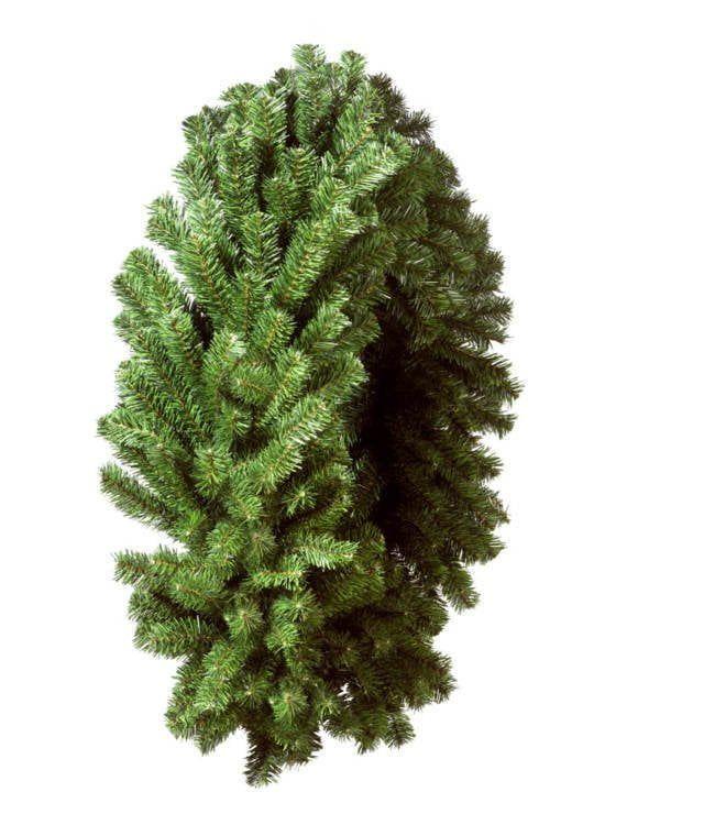 Corona de Pino Noble Decorada 50cm Realismo Botánico Entrada-2