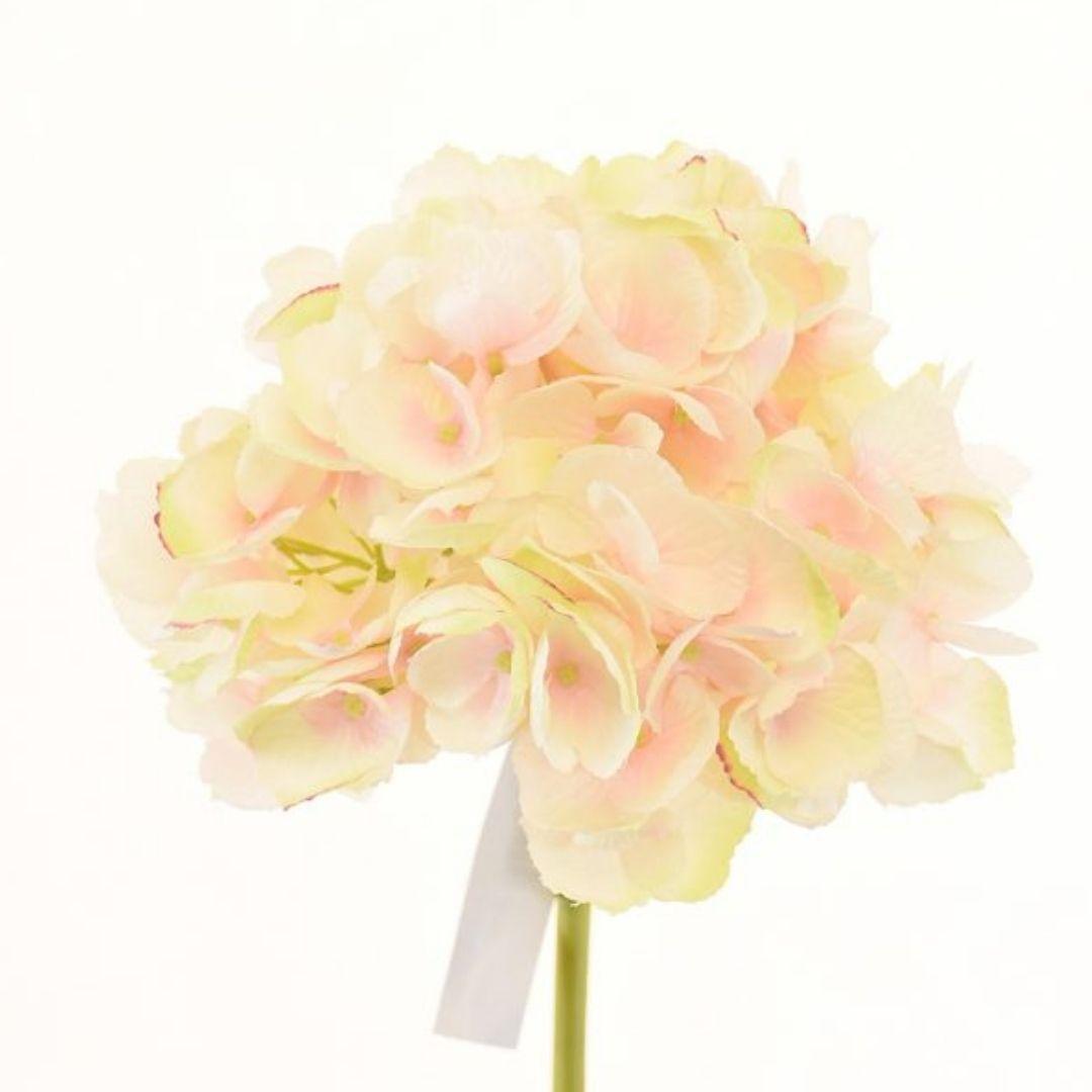 Hortensia Rosa Clara 50cm Artificial | Estilo Natural para Interiores y Vitrinas-4