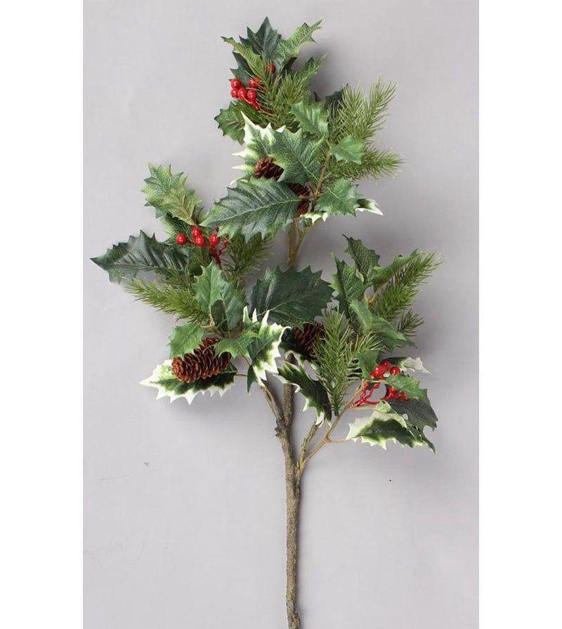 Rama Muérdago Con Frutos 76cm-2