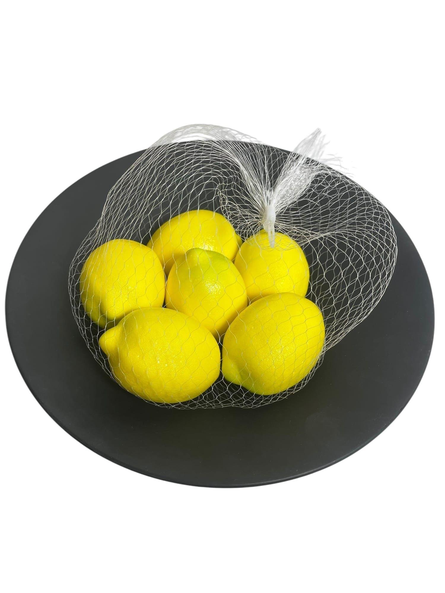 Limon Artificial Grande Artificial | Estilo Natural para Interiores y Vitrinas-4