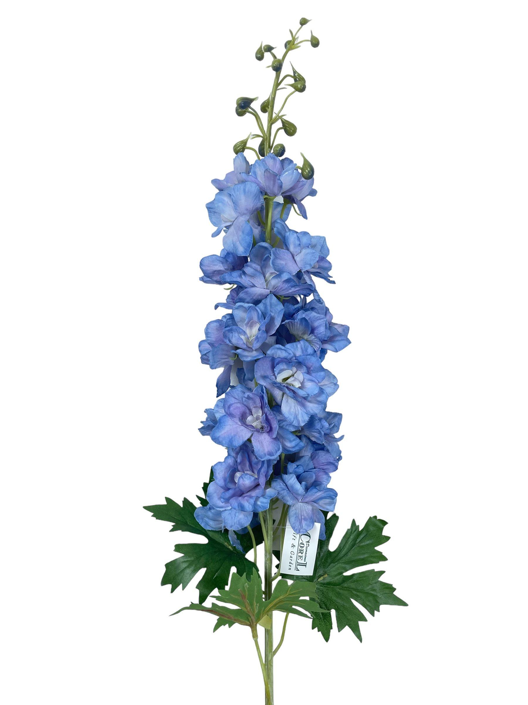 Flor Decorativa Delphinium Azul - Lila 94cm-1