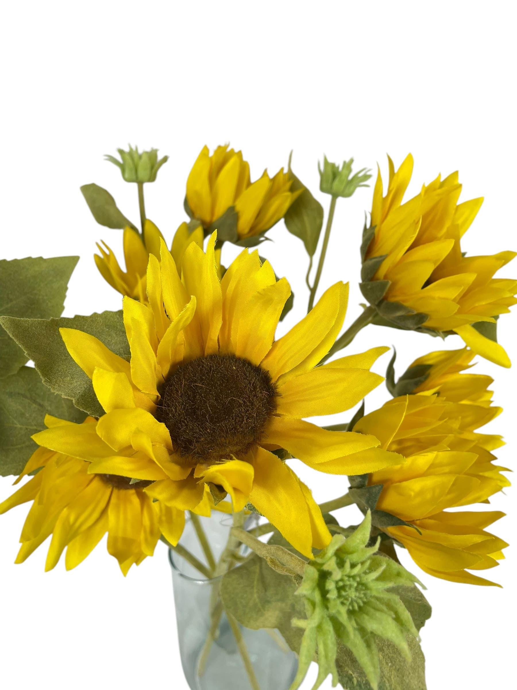 Flor Maravilla de 52 cm Artificial | Estilo Natural para Interiores y Vitrinas-3