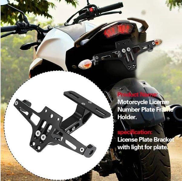 Fender eliminator Eliminador de cola porta matricula patente moto-4