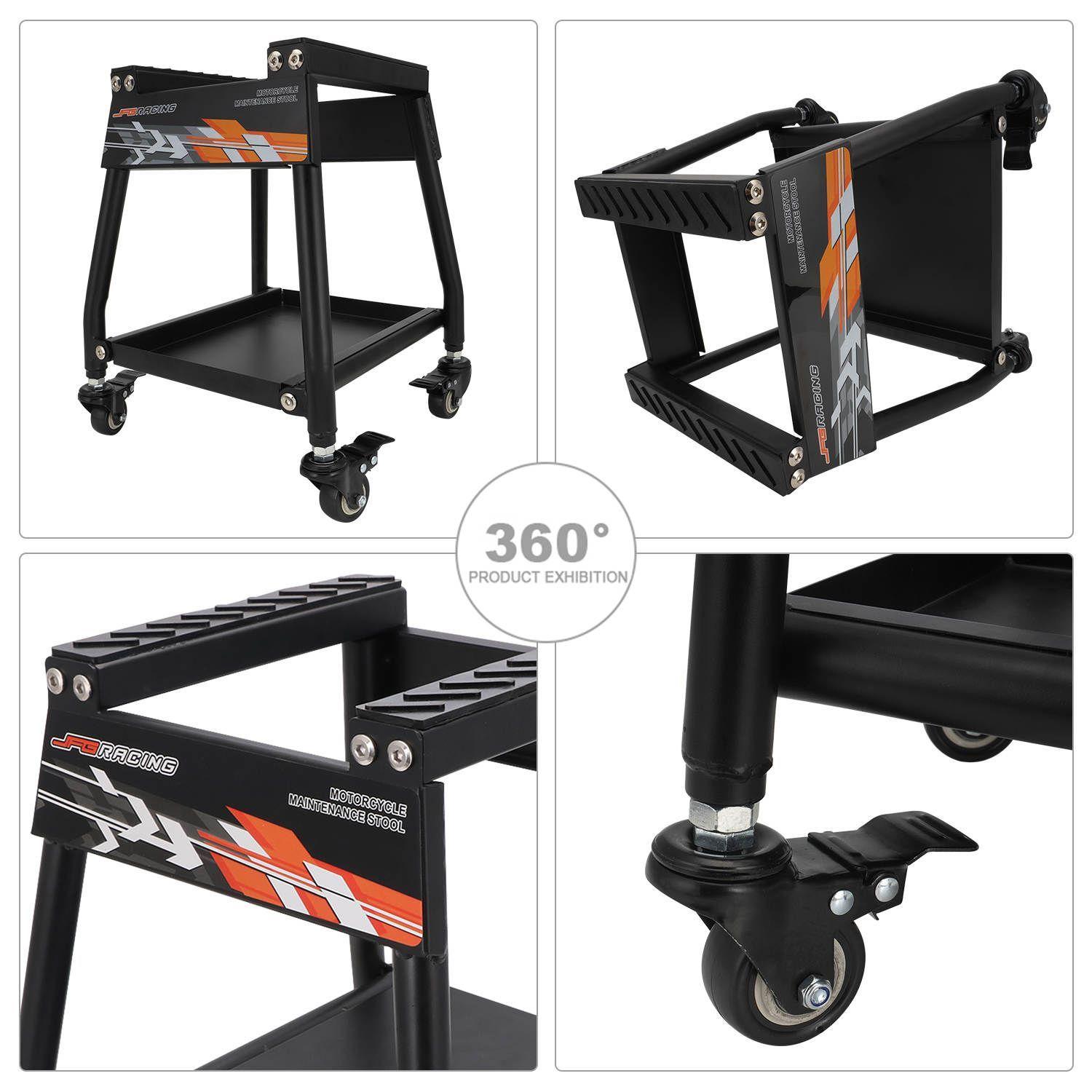 Caballete banquillo Moto Cross Enduro Incluye ruedas-1
