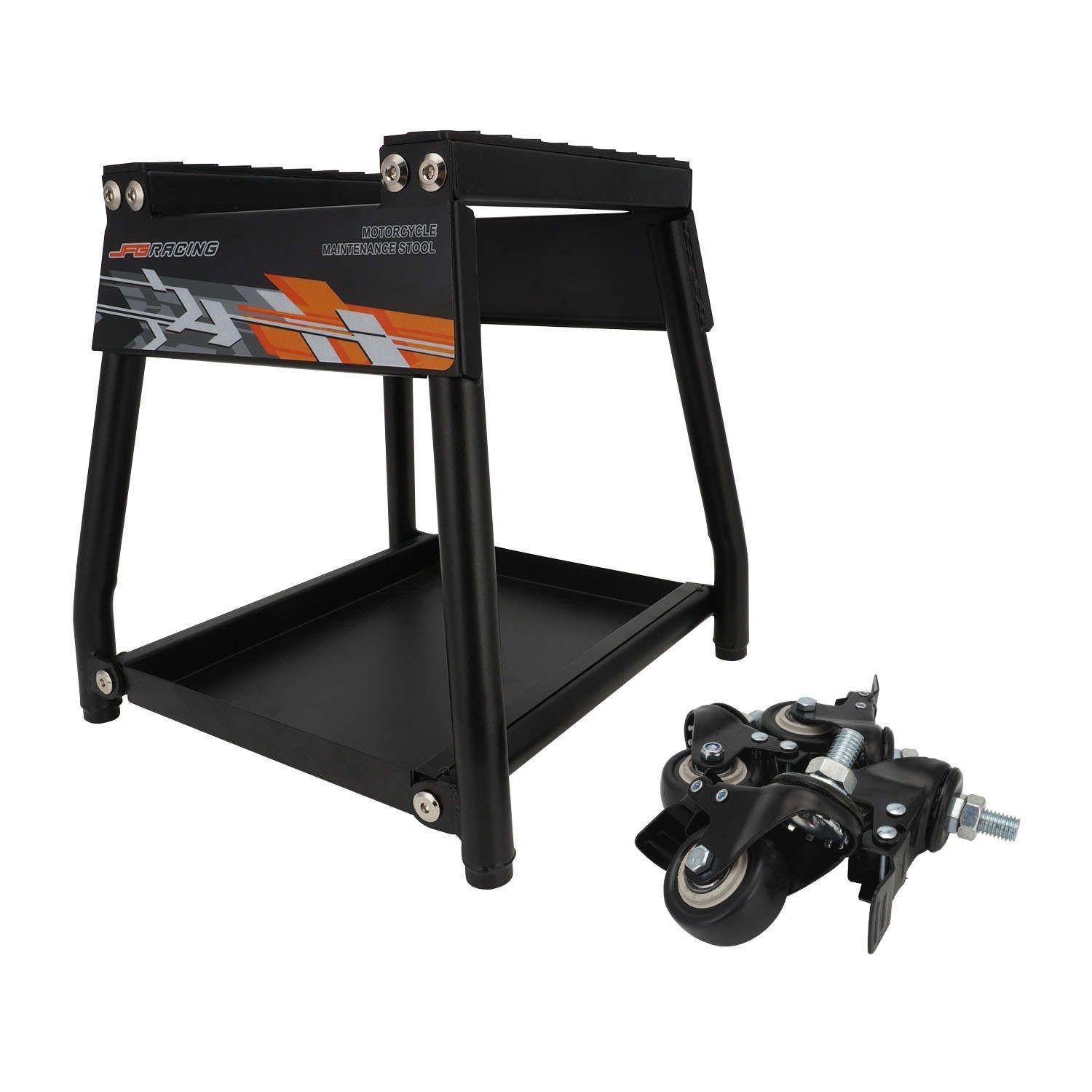 Caballete banquillo Moto Cross Enduro Incluye ruedas-3