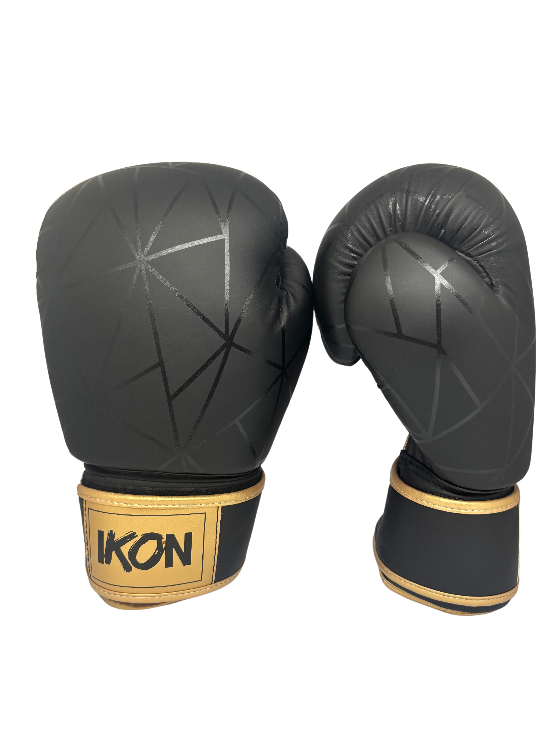 Guantes de Boxeo Negros 14oz-2