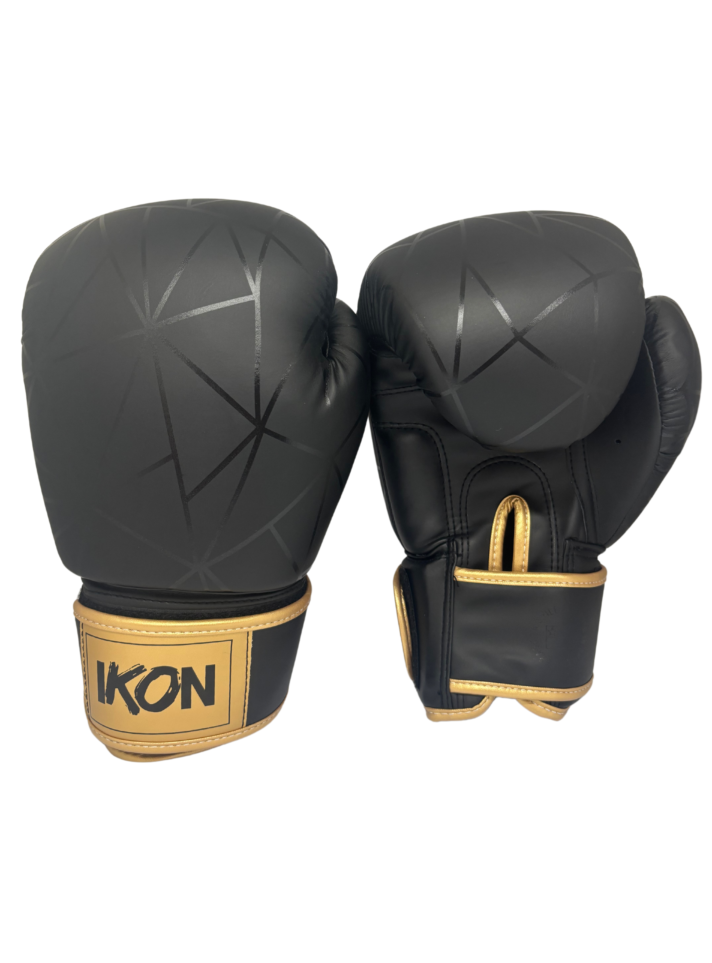 Guantes de Boxeo Negros 14oz-3