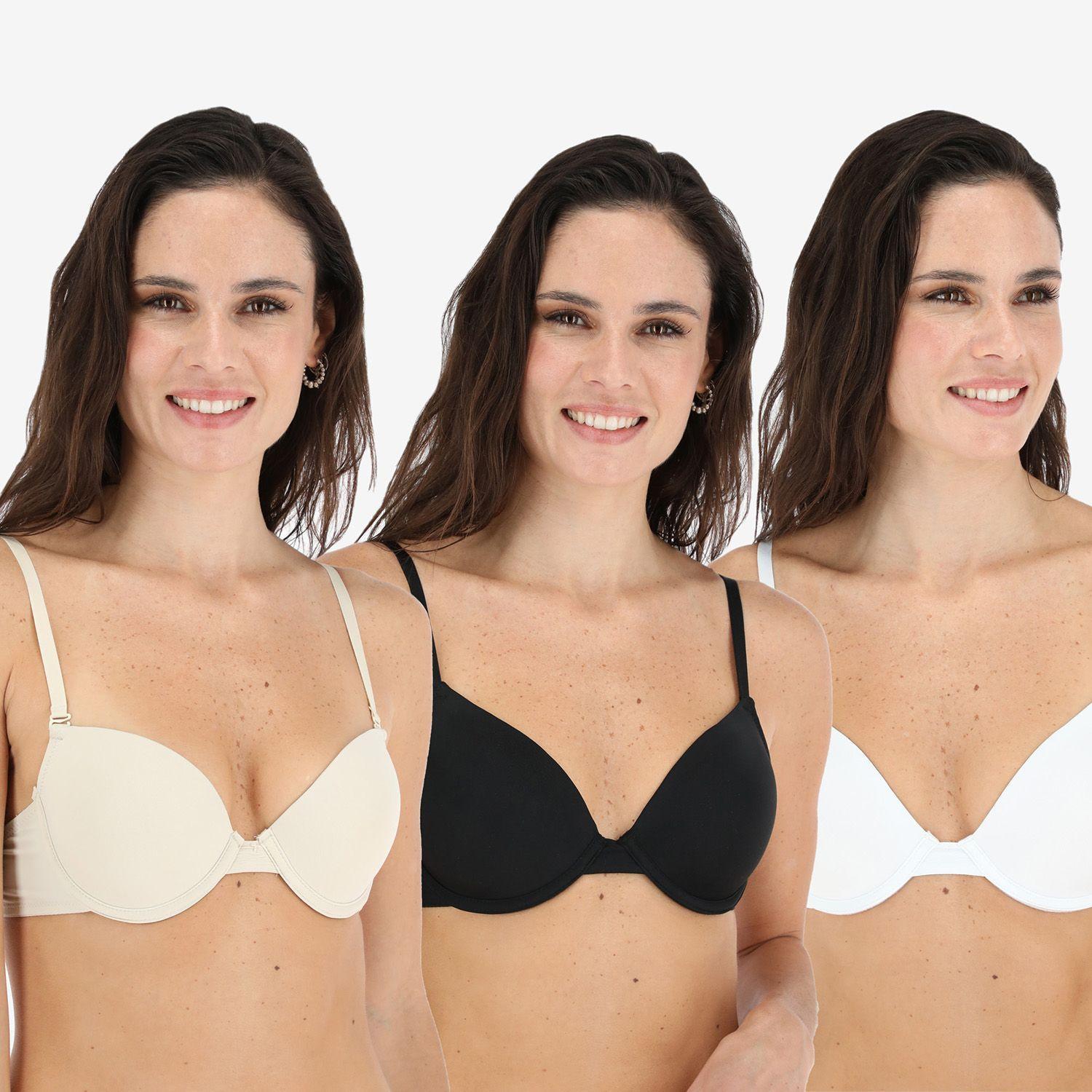 3Pack Sosten Balconet Push Up-0