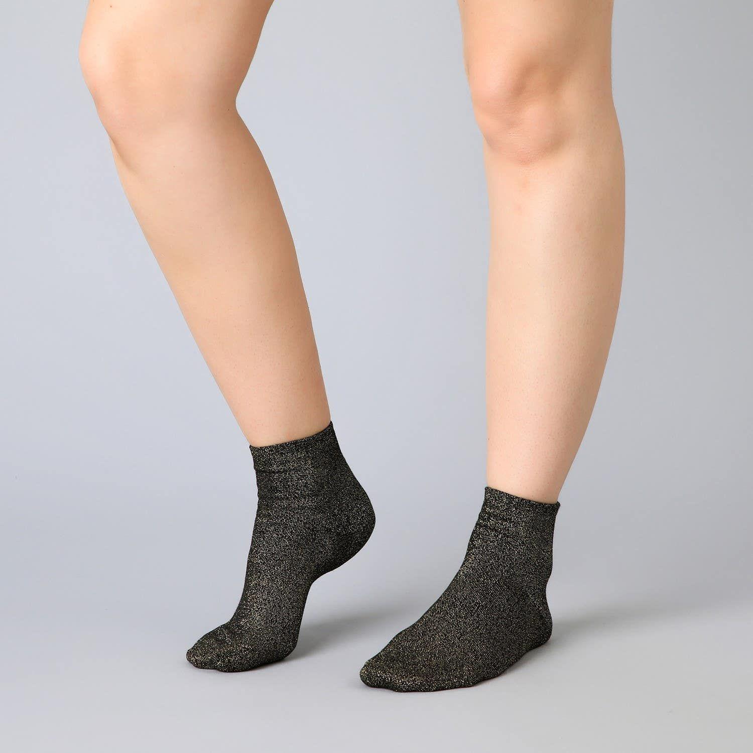 Calcetín 3X Pack Quarter Negro-3