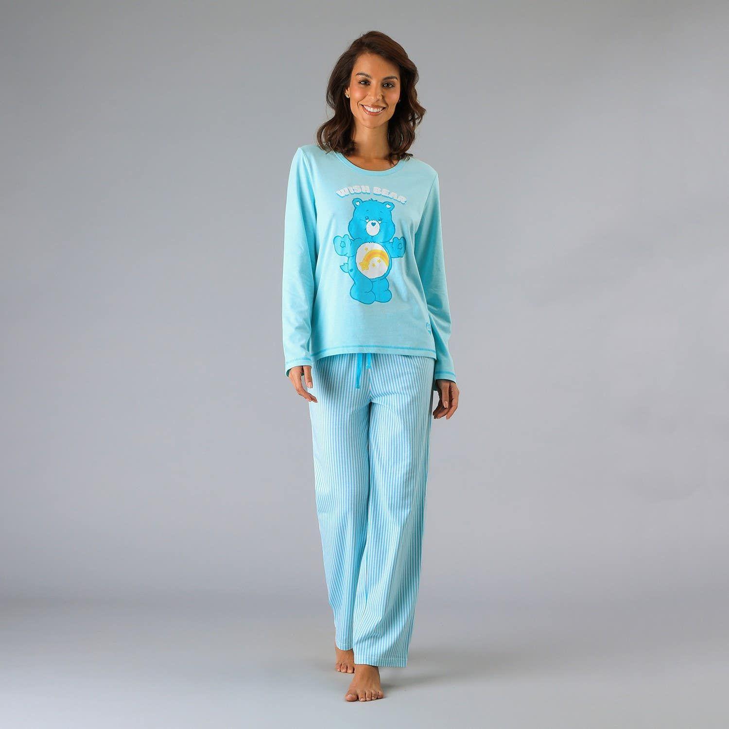 Pijama Cuello Redondo Cariñositos Verde-0