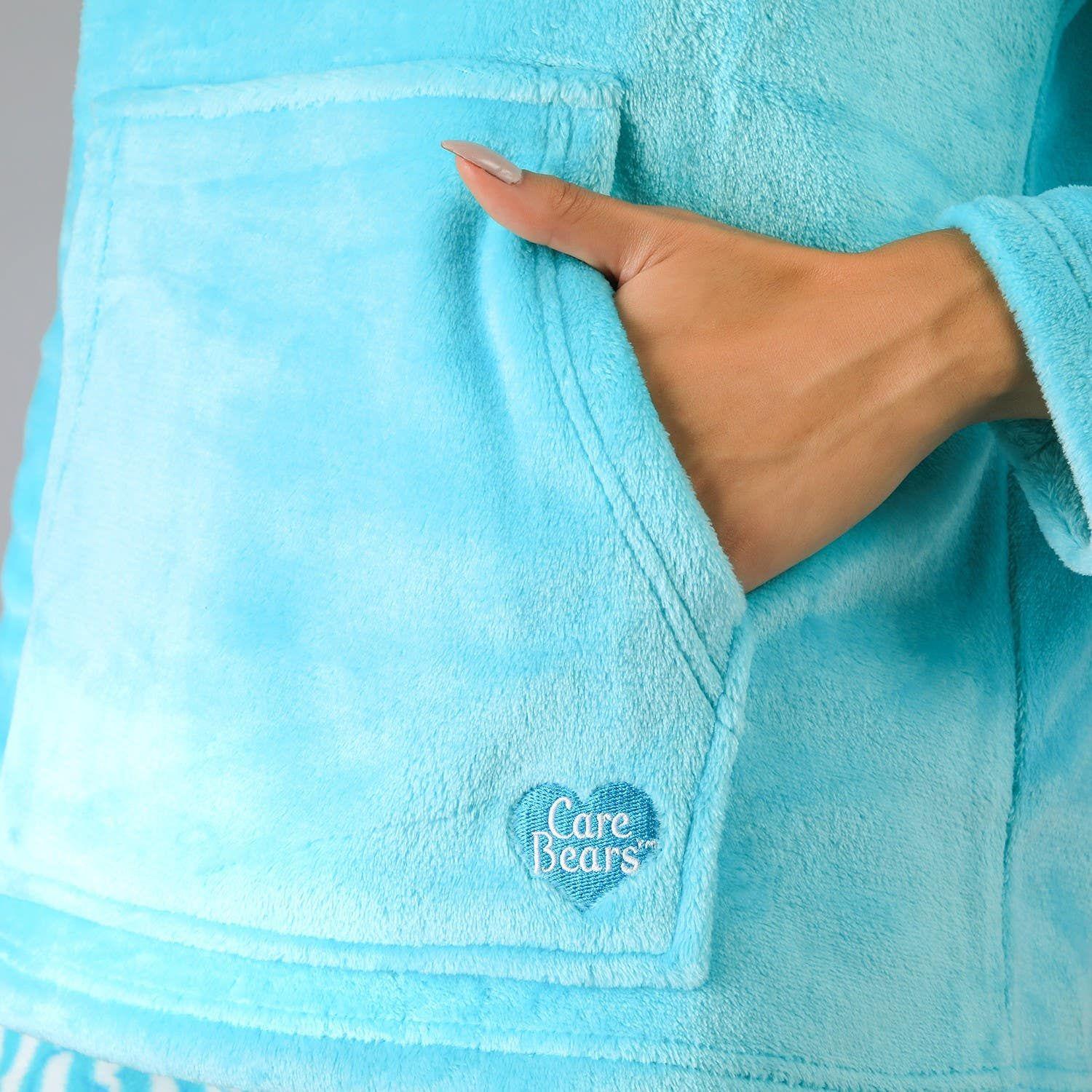 Pijama Coral/Microfleece Gorro Cariñositos Verde-2