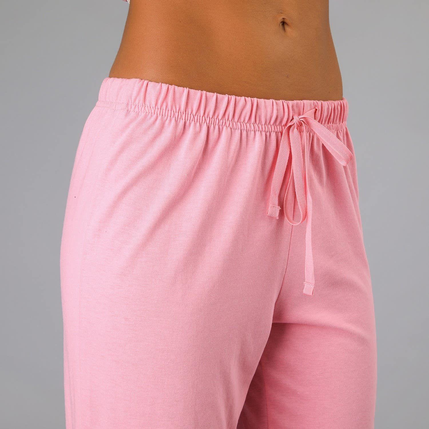 Pijamas Top + Pantalón En Caja Rosa Rubor-3