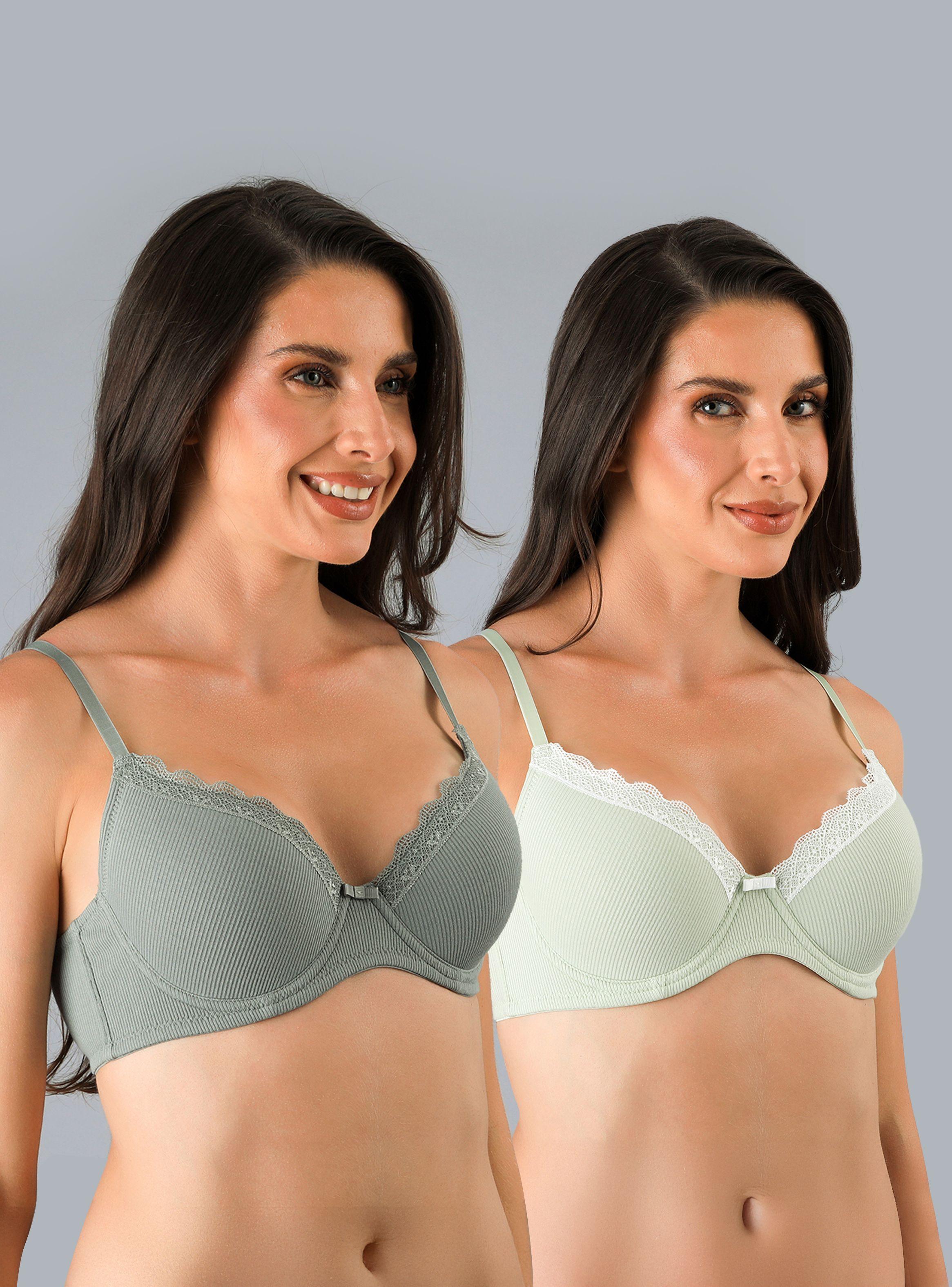 Pack 2X Sostén Perfect Cover Verde-0