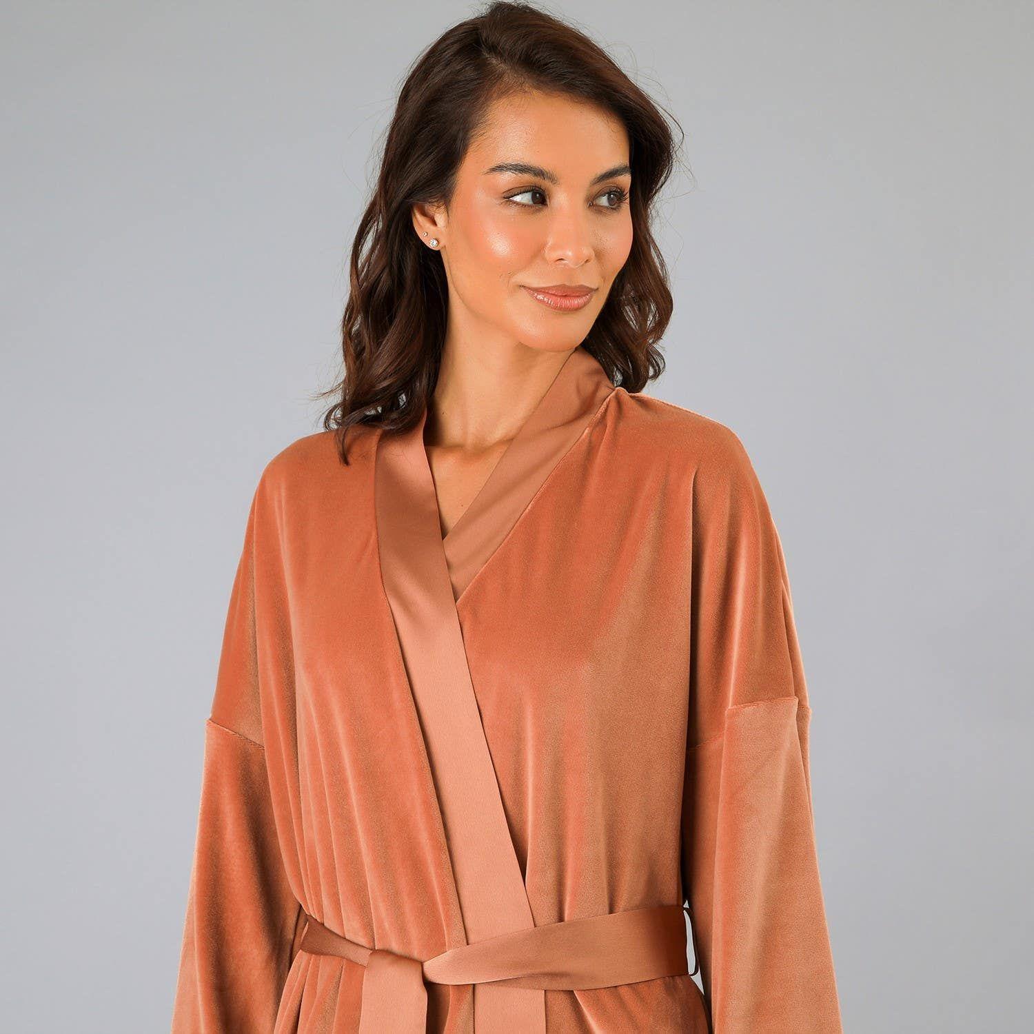 Bata Velvet Satín Café-2