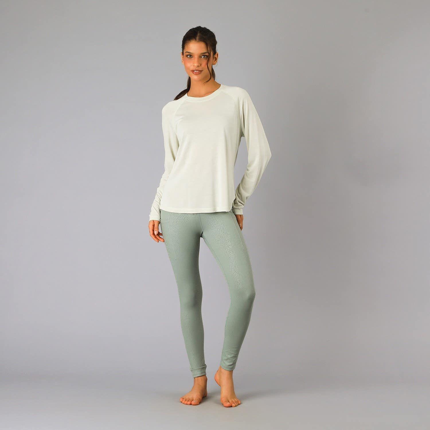 Polera Modal Manga Larga Verde-0